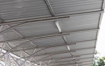 installing Dinas Powis metal roofing