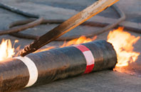 free Dinas Powis flat roofing repair quotes